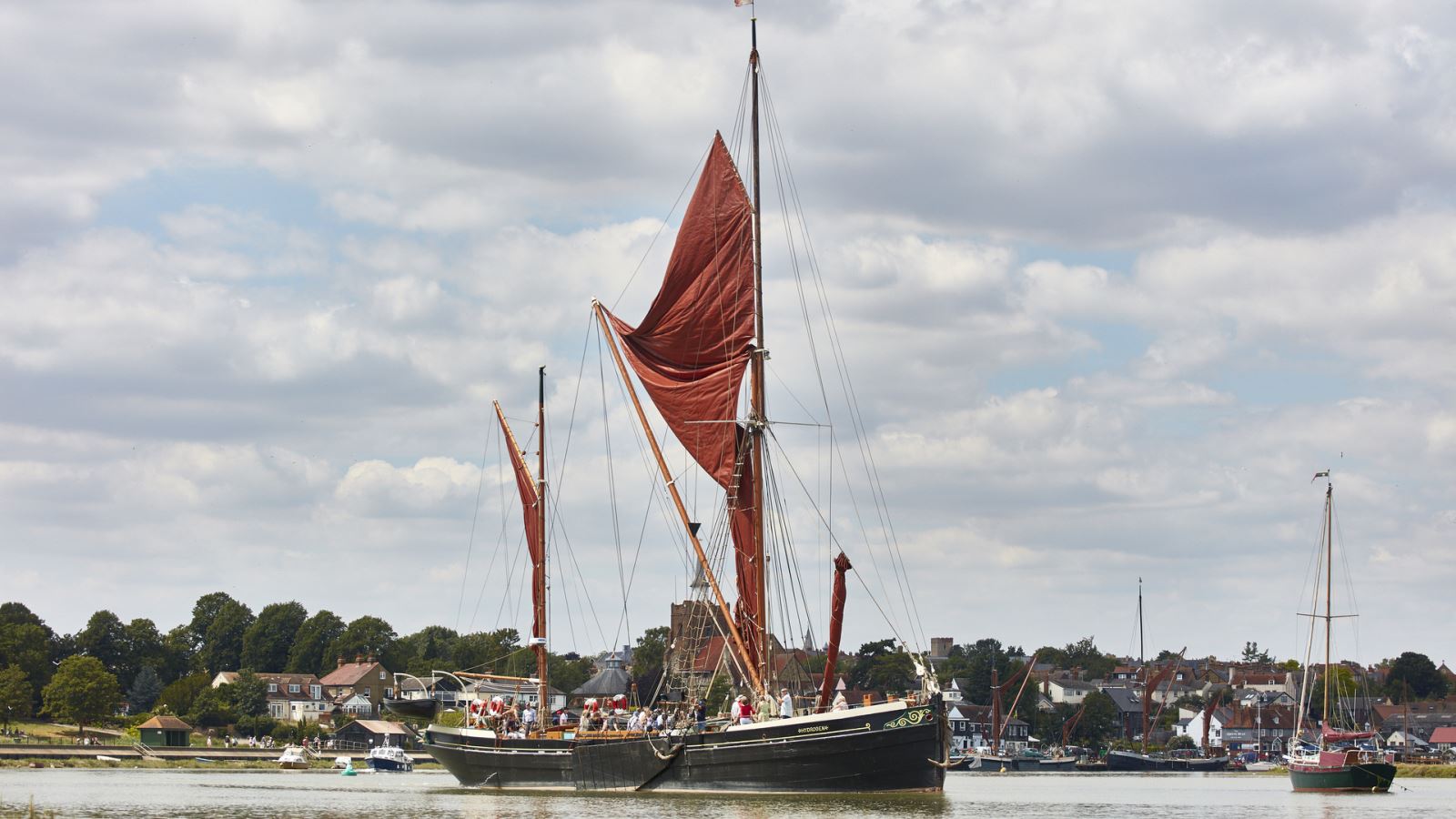 Topsail Charters Boat Cruise, Maldon, Essex